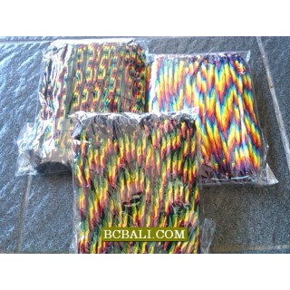 Rasta Hemp Bracelets Ungender Jewelry Accessories